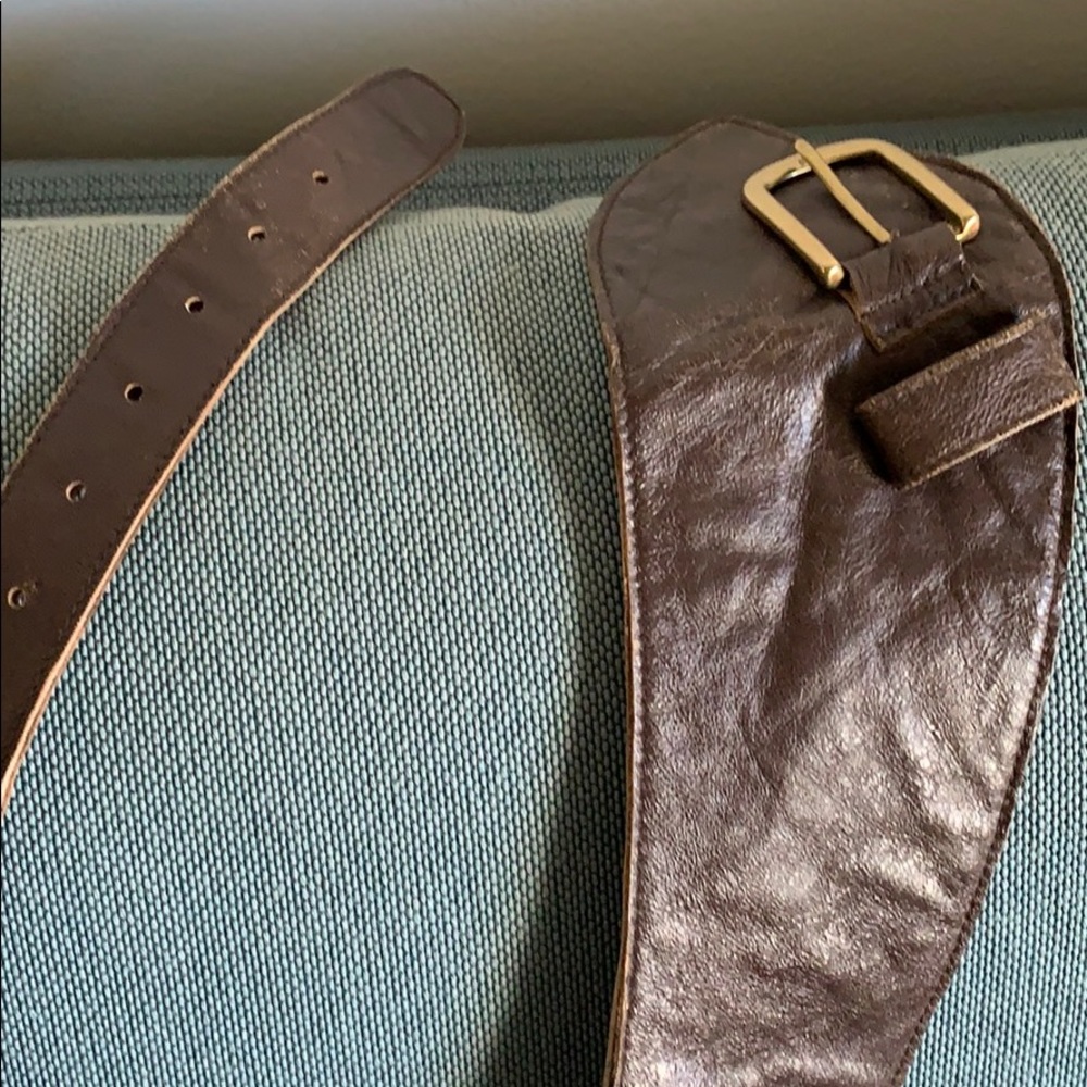 Leather Belt hand made - Picture 3 of 5